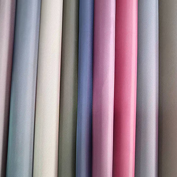 双色斜纹高弹发泡面料