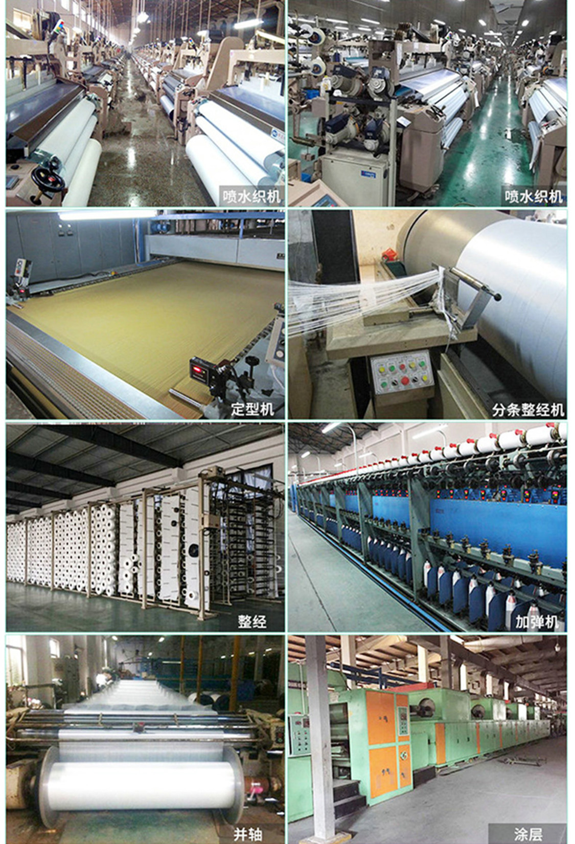 牛津布PU面料生产工艺流程图